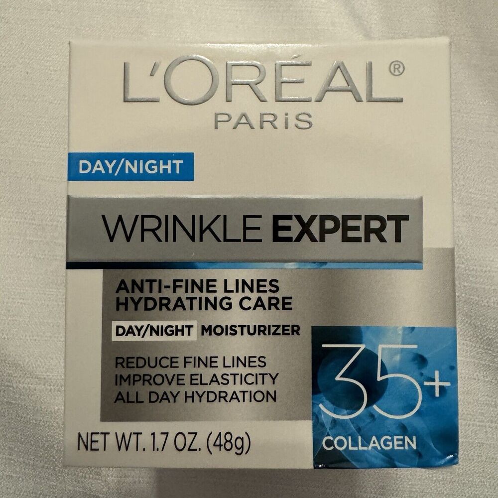 L'Oreal Paris Wrinkle Expert 35+ Day and Night Moisturizer, 1.7 oz
